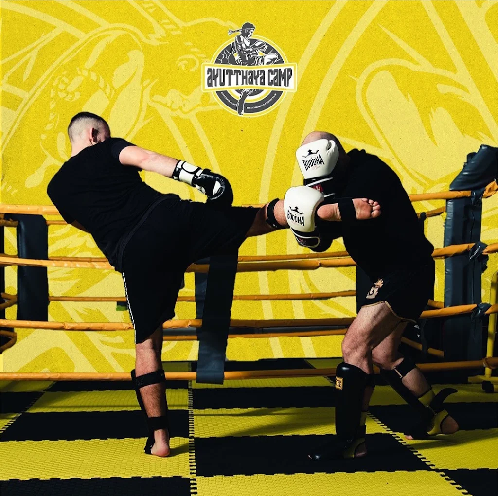 Sparring στο ρινγκ του Ayutthaya Camp